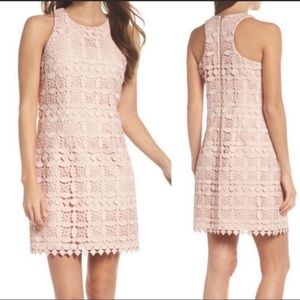 NWT Eliza J Dresses | Eliza J Lace Crochet Racerback Shift Dress